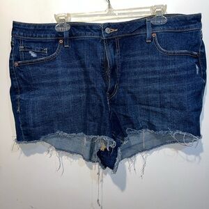 Old Navy Women's Frayed Hem Jean Shorts